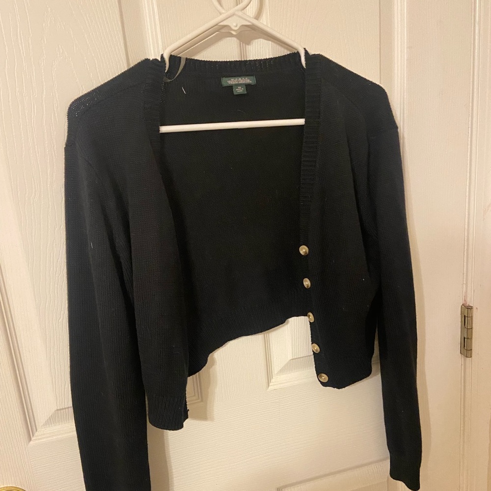 Cropped Target Wild Fable sweater/cardigan